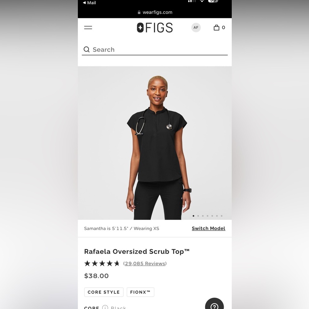FIGS SCRUBS NWT